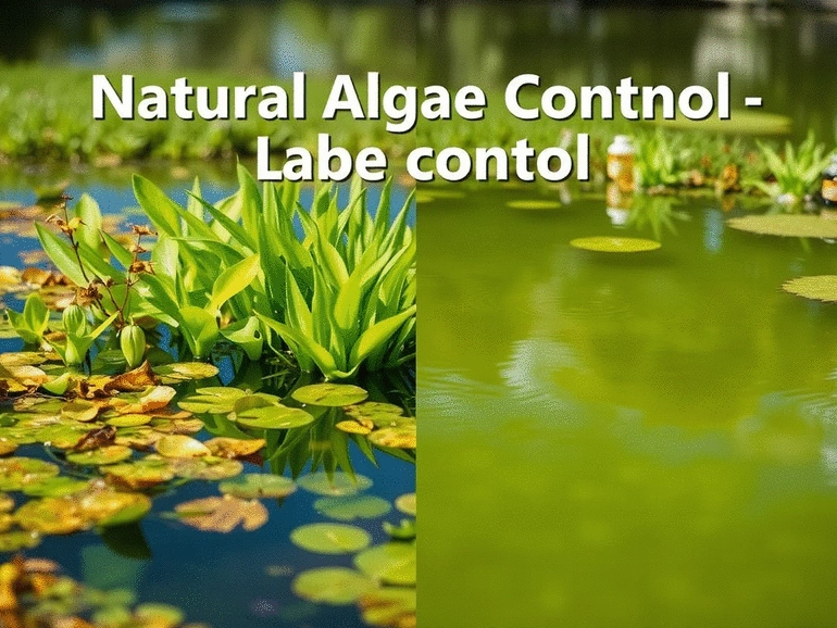 Natural vs. Chemical Algae Control: Which is Best for Your Pond?