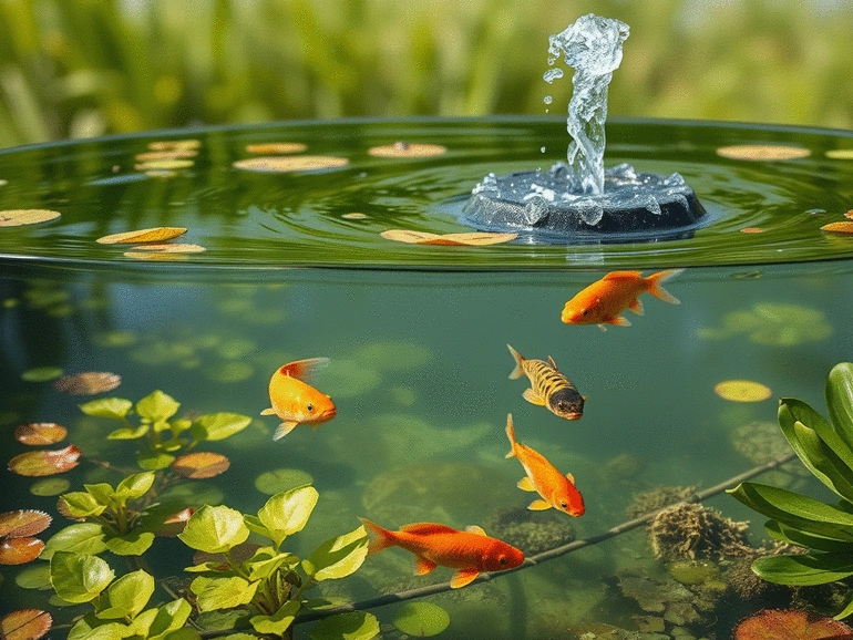 Troubleshooting Common Pond Water Quality Issues: Cloudiness, Odors, and Fish Stress