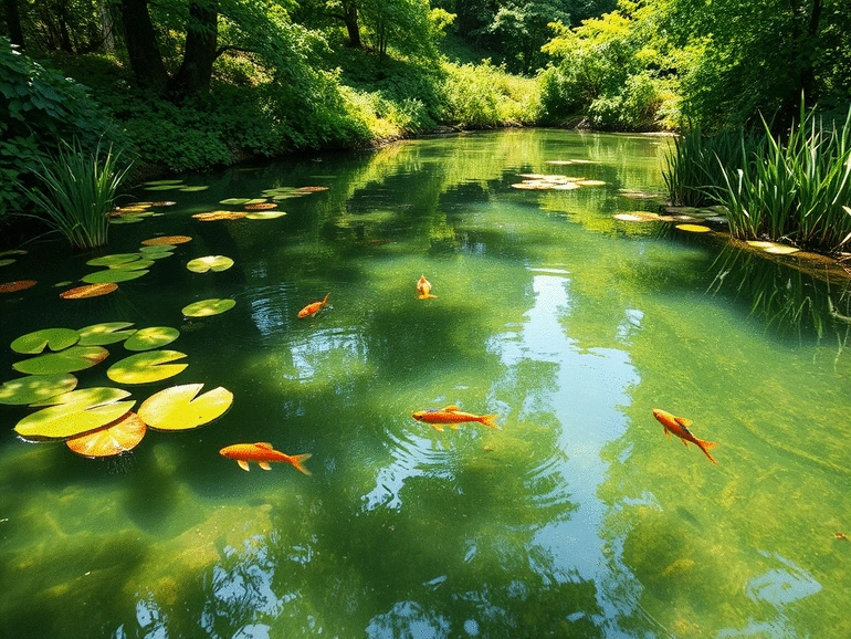 How to Prevent Algae Growth in Ponds Naturally
